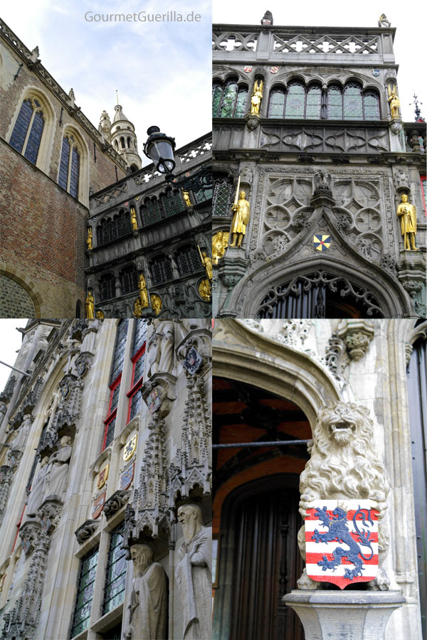 Bruges Castle Square Basiliek van het Heilig Bloed #gourmet guerrilla # city tips #travel # bruges 