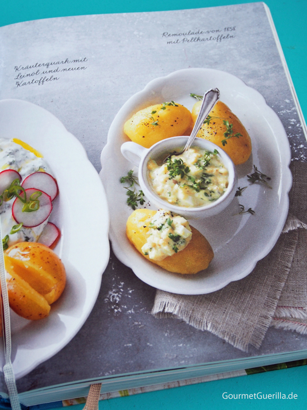 Germany vegetarian Cookbook Potatoes with Quark #GotumetGuerilla #book review