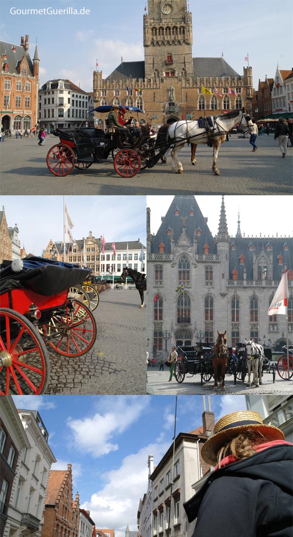 Bruges carriage ride #gourmet guerrilla # city tips #travel # bruges #horses