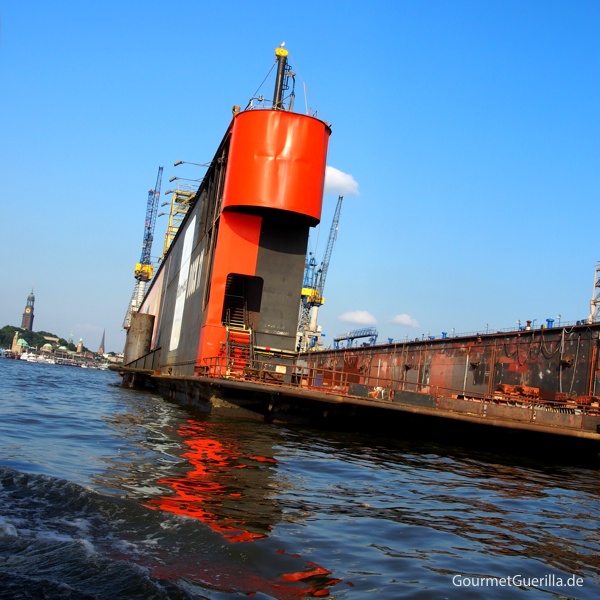  Mrs. Hedi Harbor Tour Hamburg Tips Port Blohm + Voss #gourmetguerilla 