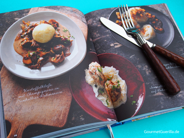 Germany vegetarian cookbook dumplings #gourmetguerilla #kochbuchbesprechunge 